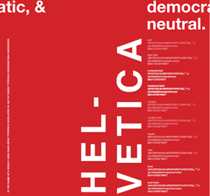 <span>HELVETICA POSTERS</span>